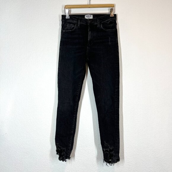 Agolde Sophie Black Jeans Skinny - Picture 1 of 11